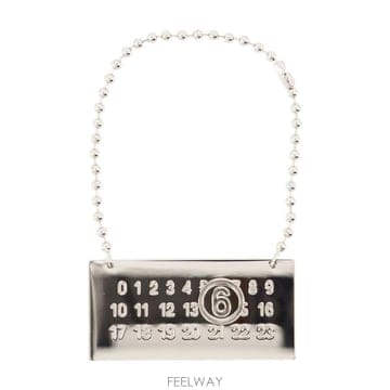 Maison Margiela MM6 ���� ���������� �� ü�� Ű�� SM6UA0023P9211 951PALLADIOPOLISHED TP97MM6 ���� ���������� �� ü�� Ű�� SM6UA0023P9211 951PAL
