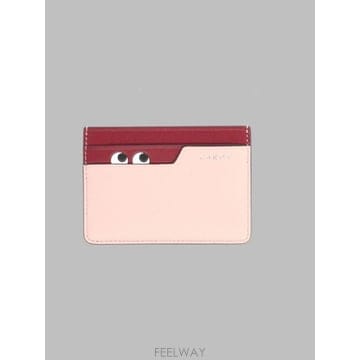 안야 힌드마치 카드 지갑 쉘핑크