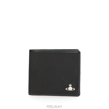 비비안 웨스트우드 오브 플라크 바이폴드 지갑