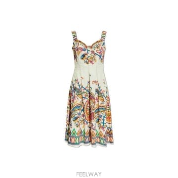 ETRO ��Ʈ�� ������ ����Ʈ �ø��� �̵� �巹�� WRHA025399SP5H9 X0800 TP979476449��Ʈ�� ������ ����Ʈ �ø��� �̵� �巹�� WRHA025399SP