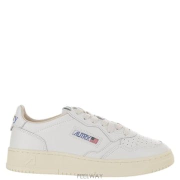 AUTRY Autry �޴޸���Ʈ �ο�ž ����Ŀ�� AULM BG01LEATHERLEATHERLOGOWHITEWHITE TAutry �޴޸���Ʈ �ο�ž ����Ŀ�� AULM BG01LEATHERLEATH