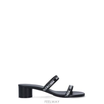 Balenciaga 로고 스트랩 오픈토 샌들 695000WCAE1 1090 TP979485814