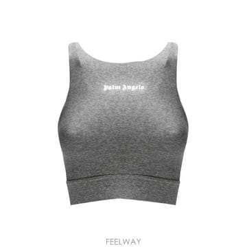 Palm Angels �ʿ����� �ΰ� ����Ʈ ���� ��Ʈ ������ ��� PWVO001C99FAB001 0801MELANGEGREYWHI�ʿ����� �ΰ� ����Ʈ ���� ��Ʈ ������ ��� PWVO001C99F