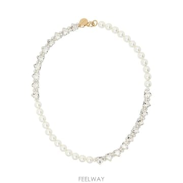 Simone Rocha 26 FW �ø� �λ� ����  ����   ũ����Ż ��Ʈ ��ũ���� 262405F02300026 FW �ø� �λ� ����  ����   ũ����Ż ��Ʈ ��ũ���� 26