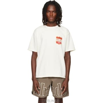 RHUDE 26 FW ��� ���� ȭ��Ʈ ��Ÿ�� ũ����Ʈ Ƽ���� 262923M21301226 FW ��� ���� ȭ��Ʈ ��Ÿ�� ũ����Ʈ Ƽ���� 262923M2