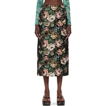 Dries Van Noten 26 FW �帮���ݳ�ư ���� �÷η� �ƽ� ��ĿƮ 262358F09300626 FW �帮���ݳ�ư ���� �÷η� �ƽ� ��ĿƮ 262358F0930