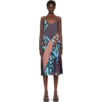 Dries Van Noten 26 FW �帮���ݳ�ư ����   ���� ����Ʈ ���� �̵� �巹�� 262358F05400226 FW �帮���ݳ�ư ����   ���� ����Ʈ ���� �̵� �巹��