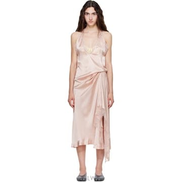 Maison Margiela 26 FW �������������� ��ũ ���̽� ���� �̵� �巹�� 262168F05400226 FW �������������� ��ũ ���̽� ���� �̵� �巹�� 2621