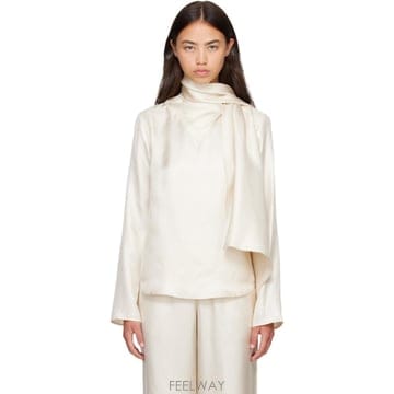 | Other Brand | 26 FW Loulou de Saison ���� ȭ��Ʈ ���� ��ũ Ʈ�� ��ī�� ����콺 262473F1070026 FW Loulou de Saison ���� ȭ��Ʈ ���� ��ũ Ʈ�� ��ī