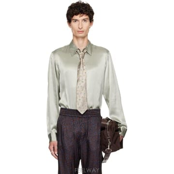 Dries Van Noten 26 FW �帮���ݳ�ư �׷��� ��ũ ���� 262358M19209326 FW �帮���ݳ�ư �׷��� ��ũ ���� 262358M192093