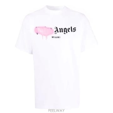 Palm Angels 26 FW �ʾ����� ���ֹ̾� �������� �ΰ� Ƽ���� PMAA001C99JER0110130 TP44574647026 FW �ʾ����� ���ֹ̾� �������� �ΰ� Ƽ���� PMAA001C9