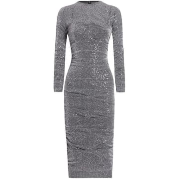 Dolce&Gabbana 26 FW ��ü�ذ��ٳ� ���� �̵� �巹�� F6TMPTHLM4U TP45656440926 FW ��ü�ذ��ٳ� ���� �̵� �巹�� F6TMPTHLM4U TP4565