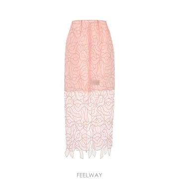Cecilie Bahnsen 26FW ���Ǹ��� �ݼ� ��ĿƮ 226RTW17019 BLUSHPINK26FW ���Ǹ��� �ݼ� ��ĿƮ 226RTW17019 BLUSHPINK