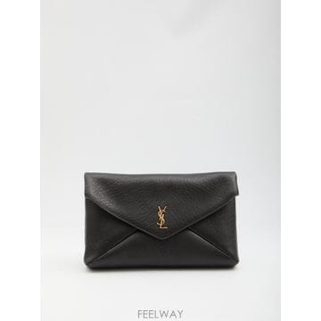 Saint Laurent 26FW ���ζ� Ŭ��ġ �Ŀ�ġ 855802 BLACK26FW ���ζ� Ŭ��ġ �Ŀ�ġ 855802 BLACK