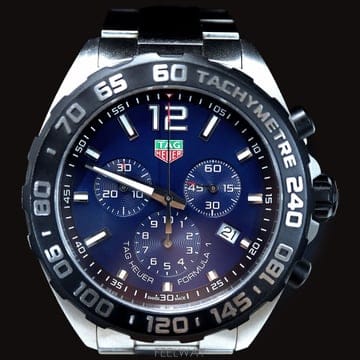Tag Heuer(태그호이어) CAZ101AV.BA0842 43MM 포뮬러 1 크로노그래프 쿼츠 청판 남성