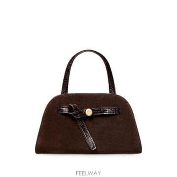 Tory Burch �׶�����Ÿ �ؿ� �丮��ġ ���� ROMY SMALL SUEDE LEATHER BOSTON BAG 1833622�׶�����Ÿ �ؿ� �丮��ġ ���� ROMY SMALL SUEDE LEATHER