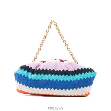 Missoni �̽�� zigzag woven chain strap clutch bag 10656008667400 TP724�̽�� zigzag woven chain strap clutch bag 10656008667