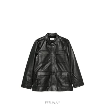 | Other Brand | St. Agni flap pocket leather jacket 12127982092552 TP7246088St. Agni flap pocket leather jacket 12127982092552 TP7