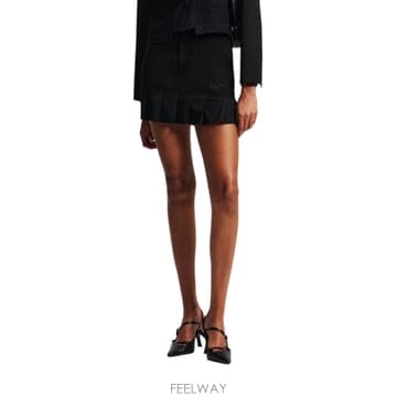 Karl Lagerfeld 25FW Į �����Ʈ KLJ PLEATED �̴� ��ĿƮ A3W12012 A3W12012999 TP57569025FW Į �����Ʈ KLJ PLEATED �̴� ��ĿƮ A3W12012 A3W1