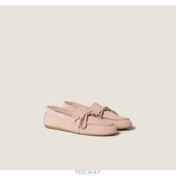 Miu Miu 26SS �̿�̿� MOCASSINI SCAMOSCIATO 5D577EF005054F0924 TP571641726SS �̿�̿� MOCASSINI SCAMOSCIATO 5D577EF005054F0924