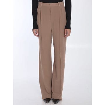 Saint Laurent 26SS ���ζ� ��ũ pleated trousers 806809Y7I212141 TP57182932226SS ���ζ� ��ũ pleated trousers 806809Y7I212141 TP57