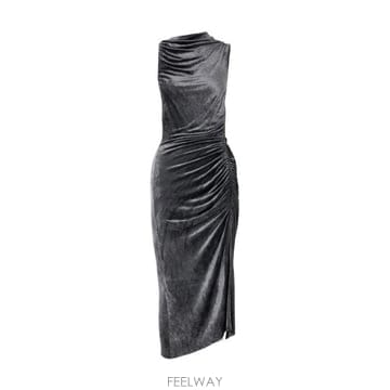 Rick Owens 24SS �������� ���� �巹�� LI02D5524138GRAY TP57840872324SS �������� ���� �巹�� LI02D5524138GRAY TP578408723