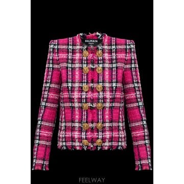 Balmain 26SS Balmain Tweed �������� GF1SM509CG42AAA TP57187964726SS Balmain Tweed �������� GF1SM509CG42AAA TP57187964