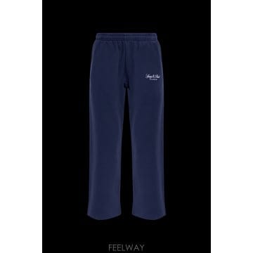 Sporty & Rich 26SS SPORTY ��ġ Sweatpants with straight ���� �� PA07176269BL10626SS SPORTY ��ġ Sweatpants with straight ���� �� PA07