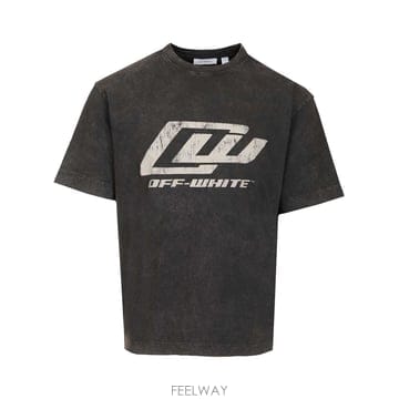 Off White 26SS Off ȭ��Ʈ OWR SKATE S S TEE ���� OMAA120S26JER00A0001 TP57426SS Off ȭ��Ʈ OWR SKATE S S TEE ���� OMAA120S26JER00