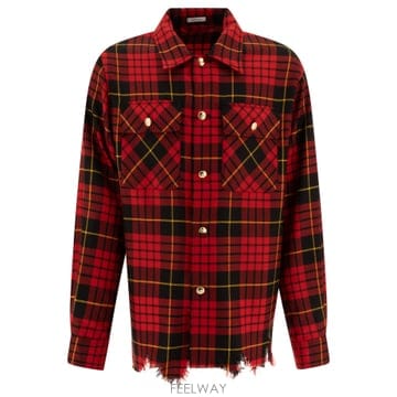 Alexander Mcqueen 24FW �˷���� ���� Distressed tartan �������� 805529QUABW6120 TP57182924FW �˷���� ���� Distressed tartan �������� 805529QU