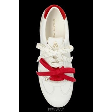 Stuart Weitzman 26SS ��Ʃ��Ʈ�������� Colton ������ ���� COLTONSNEAKERSN031CREAMLINENCHIL26SS ��Ʃ��Ʈ�������� Colton ������ ���� COLTONSNEAKER
