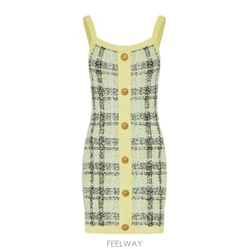 Balmain 26SS Balmain Embroidered tweed �巹�� GF1R4032KJ56IJX TP573167626SS Balmain Embroidered tweed �巹�� GF1R4032KJ56IJX 