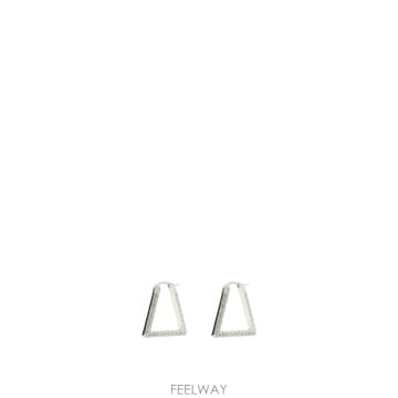 Bottega Veneta 22SS ���װ�����Ÿ Earrings Cubic Zirconia Silver ȭ��Ʈ 688731VL9199022SS ���װ�����Ÿ Earrings Cubic Zirconia Silver ȭ��