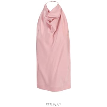 Stella McCartney ���ڶ� ��īƮ�� SATIN HALTERNECK ž 6T02703FU3025650 TP571641502���ڶ� ��īƮ�� SATIN HALTERNECK ž 6T02703FU3025650 T