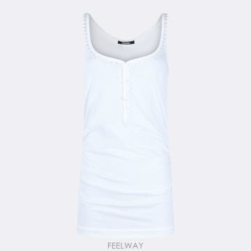 Jacquemus 26SS ��ũ���� ��ư ribbed ��ũ ž 26ETSW00567AJ00189100 TP57462148826SS ��ũ���� ��ư ribbed ��ũ ž 26ETSW00567AJ0018910