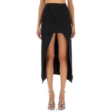 Alexander Mcqueen 24FW �˷���� ���� ASYMMETRICAL ��ĿƮ 804732QJACH1000 TP57182880424FW �˷���� ���� ASYMMETRICAL ��ĿƮ 804732QJACH1000