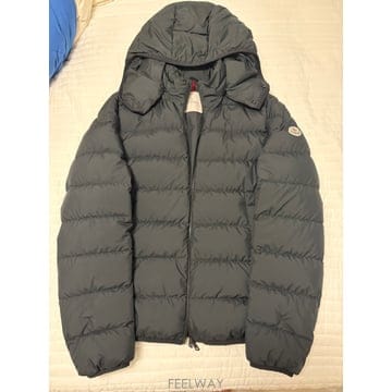 몽클레르 몽클레어 몬트브로크 후드 쇼트 패딩 블랙 K20911A00224 597YW