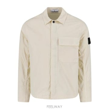 Stone Island 26SS ������Ϸ��� ���̺��� Stretch Organic ��ư Twill �������� L1S151200013S26SS ������Ϸ��� ���̺��� Stretch Organic ��ư Twill 