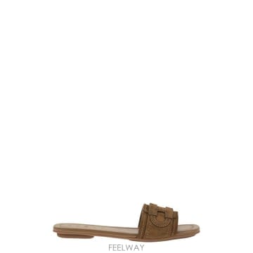 Hogan 26SS HOGAN Suede slide ���� with signature H detail HXW6850GC226SS HOGAN Suede slide ���� with signature H detail HX