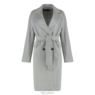 Max Mara 25FW �������� STUDIO Double breasted ��Ʈ in ĳ�ù̾� blend PANTEON25225FW �������� STUDIO Double breasted ��Ʈ in ĳ�ù̾� 