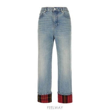 Alexander Mcqueen 26SS �˷���� ���� ���� jeans 852181QMAD04383 TP57049153526SS �˷���� ���� ���� jeans 852181QMAD04383 TP570491
