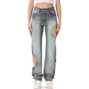 Off White 26SS Off ȭ��Ʈ Spray �� Meteor Jeans OWYA06ES26DEN0021101 TP57726SS Off ȭ��Ʈ Spray �� Meteor Jeans OWYA06ES26DEN002