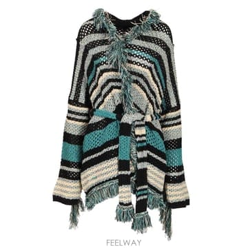 ALANUi 26SS ALANUI Ocean stripes fringed ����� LWHB064R26KNI0121084 T26SS ALANUI Ocean stripes fringed ����� LWHB064R26KNI