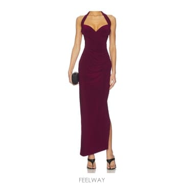 | Other Brand | 26SS �븣��ī���� Bordeaux �� �巹�� With Halterneck �� Asymmetric Desi26SS �븣��ī���� Bordeaux �� �巹�� With Halterneck 