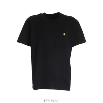 Carhartt 26FW CARHARTT Chase T ���� in ���� I026391BLACKGOLD TP57643426026FW CARHARTT Chase T ���� in ���� I026391BLACKGOLD TP