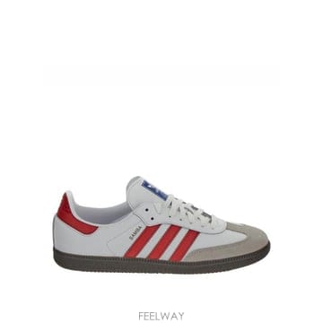 Adidas 26SS ADIDAS �ο� ž ����Ŀ�� in ȭ��Ʈ with iconic red IG1025 TP57797926SS ADIDAS �ο� ž ����Ŀ�� in ȭ��Ʈ with iconic red