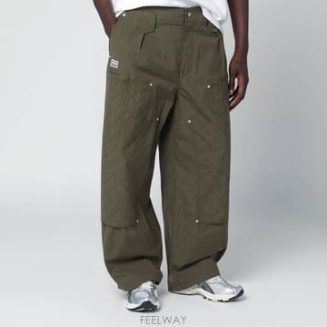 Kenzo 25FW KENZO Khaki �׸� ��ư trousers FF65PA2469HDCO51 TP57641490525FW KENZO Khaki �׸� ��ư trousers FF65PA2469HDCO51 T