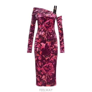 Versace 25FW ������ü ���� �巹�� 79HAO974JS508317 TP57316186725FW ������ü ���� �巹�� 79HAO974JS508317 TP573161867