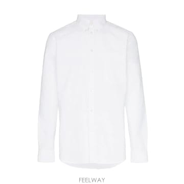 Givenchy 23FW Givenchy Camicia in cotone bianco BM609H11B6100 TP5771823FW Givenchy Camicia in cotone bianco BM609H11B6100 T