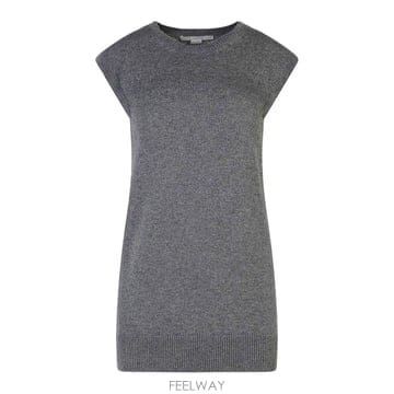 Stella McCartney 24FW ���ڶ� ��īƮ�� ��Ʈ ž in recycled ĳ�ù̾� �� �� with front ���� 6K084824FW ���ڶ� ��īƮ�� ��Ʈ ž in recycled ĳ�ù̾� �� 